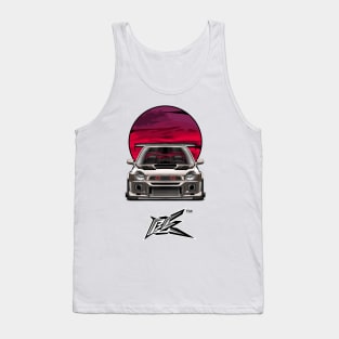 SUBARU IMPREZA WRX GC8 BUGEYE gold chrome Tank Top